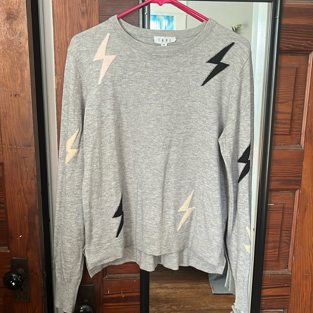 THML Lightning Bolt Sweater size M
